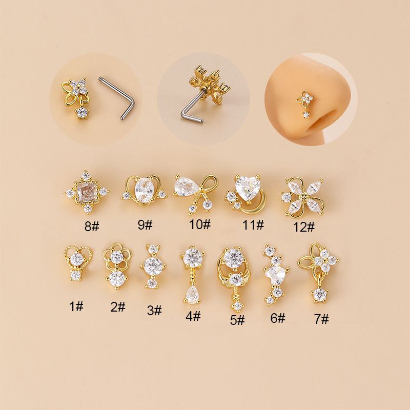 Body Jewelry Indian - 1PC 20G 316L Phẫu Thuật Thép