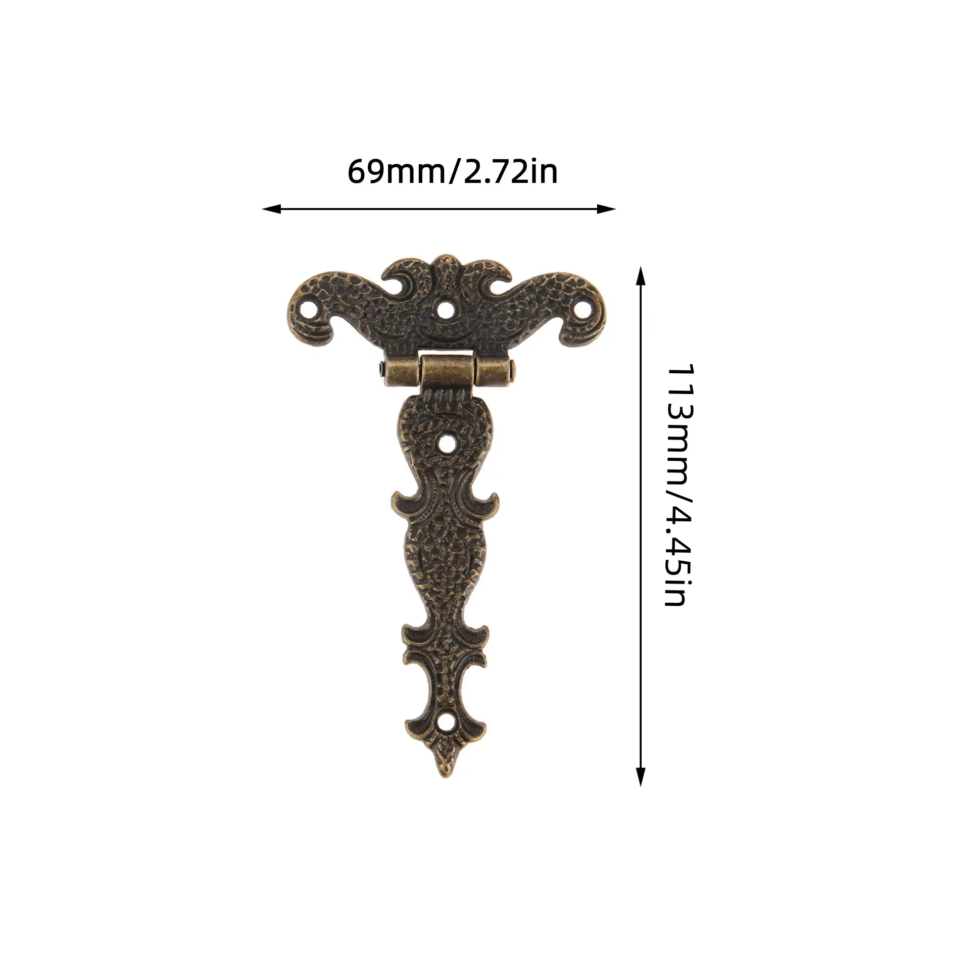 2Pcs 113*69mm Antique Bronze/B - đánh giá và giá Body Jewelry Display Case