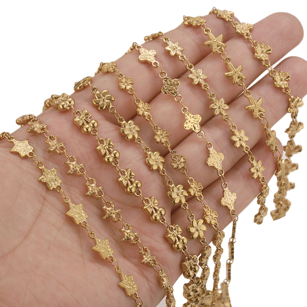 1Meter Stainless Steel Flower  - đánh giá và giá Body Jewelry In Bulk