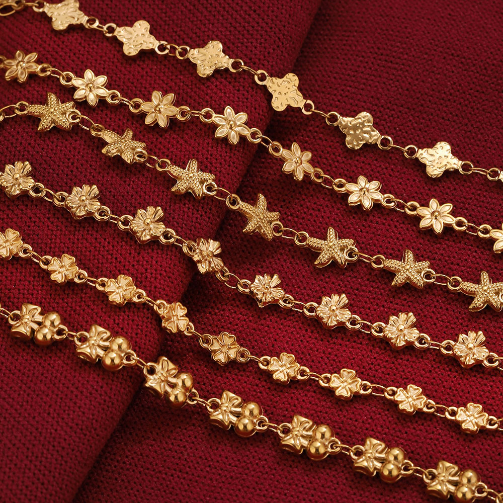 1Meter Stainless Steel Flower  - đánh giá và giá Body Jewelry In Bulk