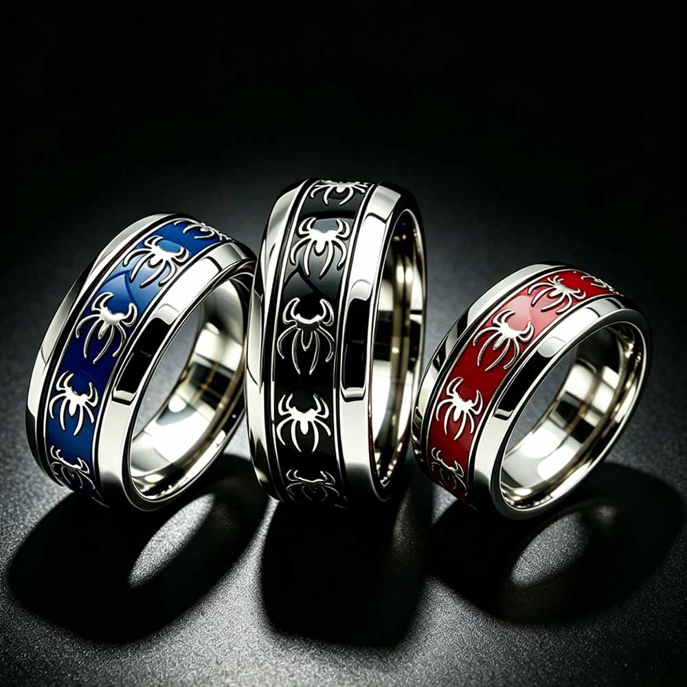 New Vintage Punk Spider Ring 3 - đánh giá và giá Body Jewelry Wholesale