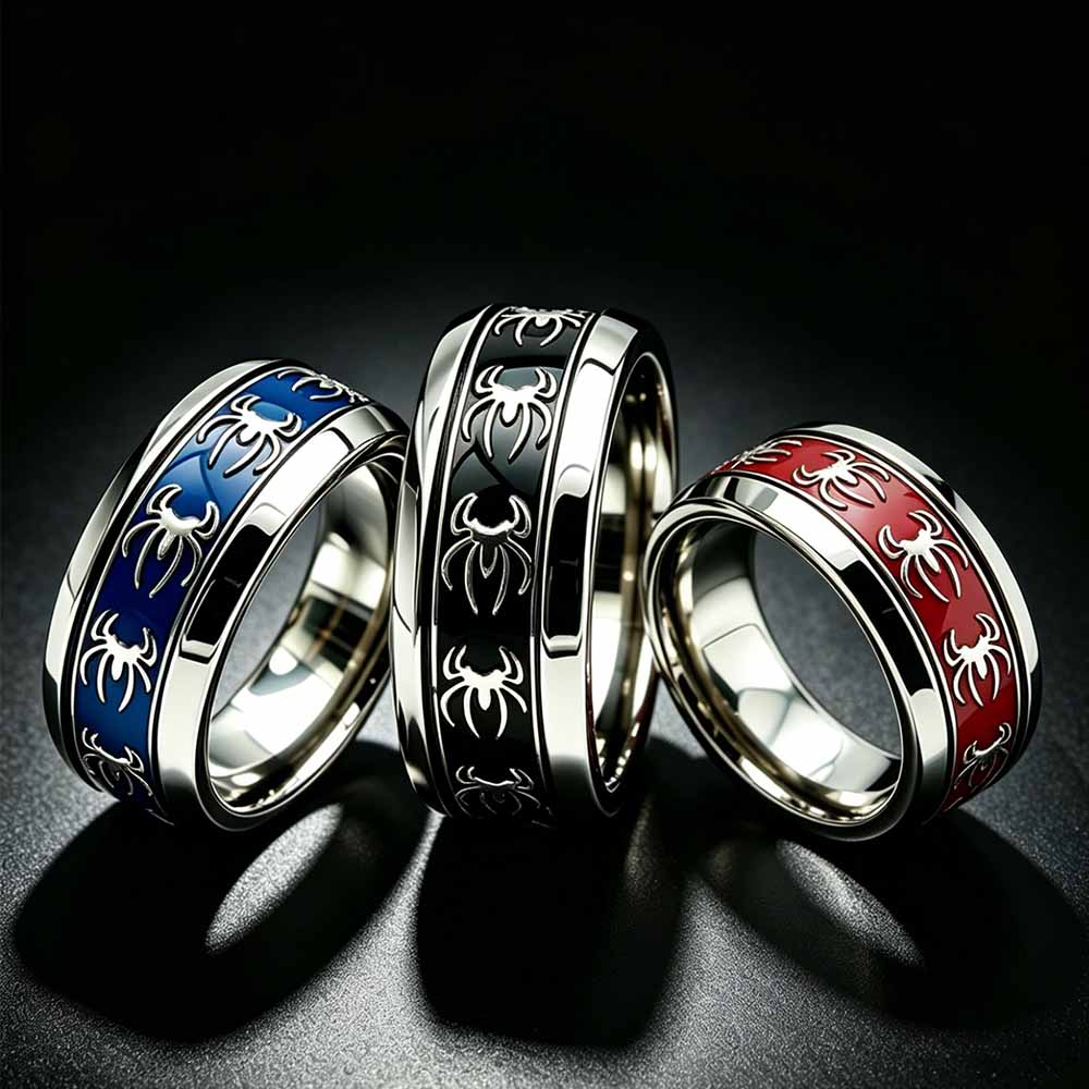 New Vintage Punk Spider Ring 3 - đánh giá và giá Body Jewelry Wholesale