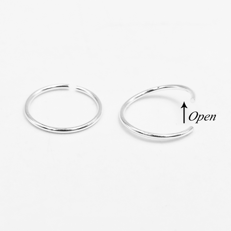 Chất Liệu Bạc 925 Mũi Vòng Lắc - đánh giá và giá Body Jewelry Lip Ring