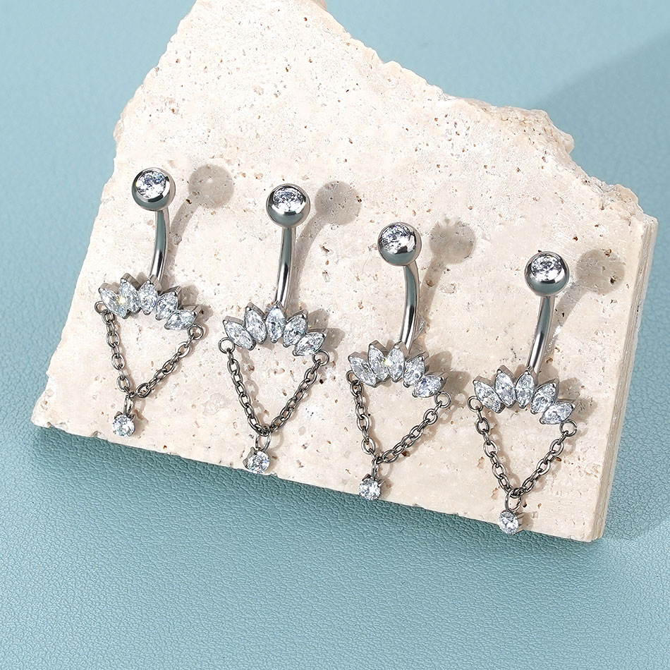 1PC Titanium Belly Button Ring - đánh giá và giá Body Jewelry Belly Button Rings
