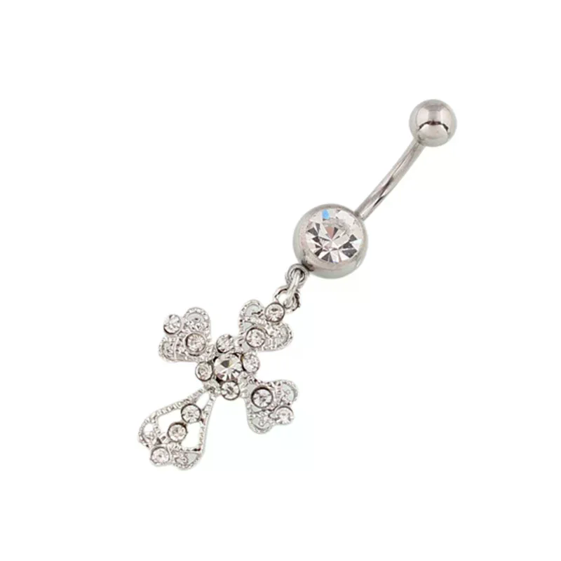 Stainless Steel Cross Pendant  - đánh giá và giá Belly Bar Titanium