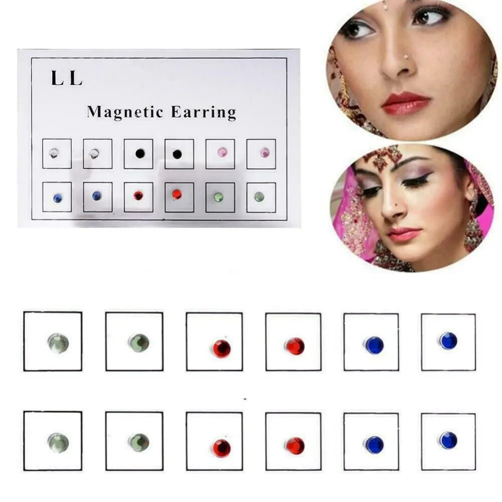 12PCS/Card Fake Cheater Non Pi - đánh giá và giá Body Jewelry Lip Ring