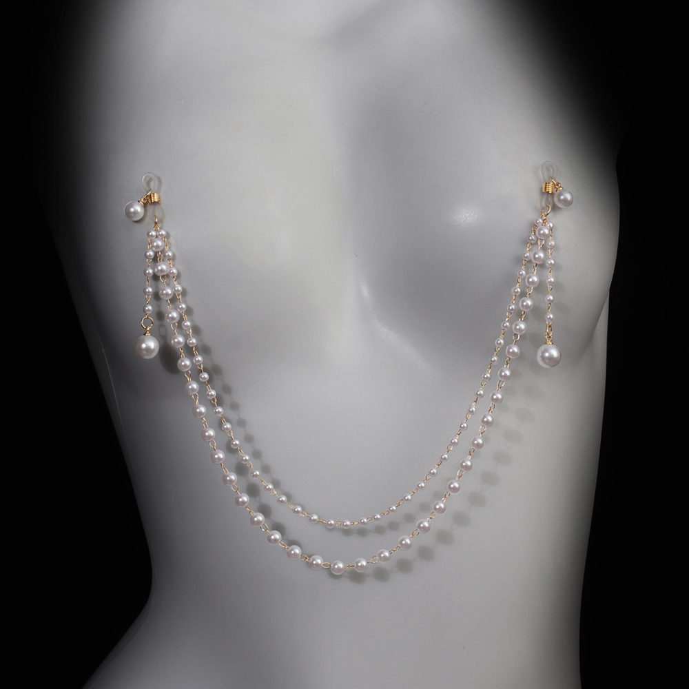 Imitation Pearl Tassel Chest C - đánh giá và giá Body Jewelry Piercing