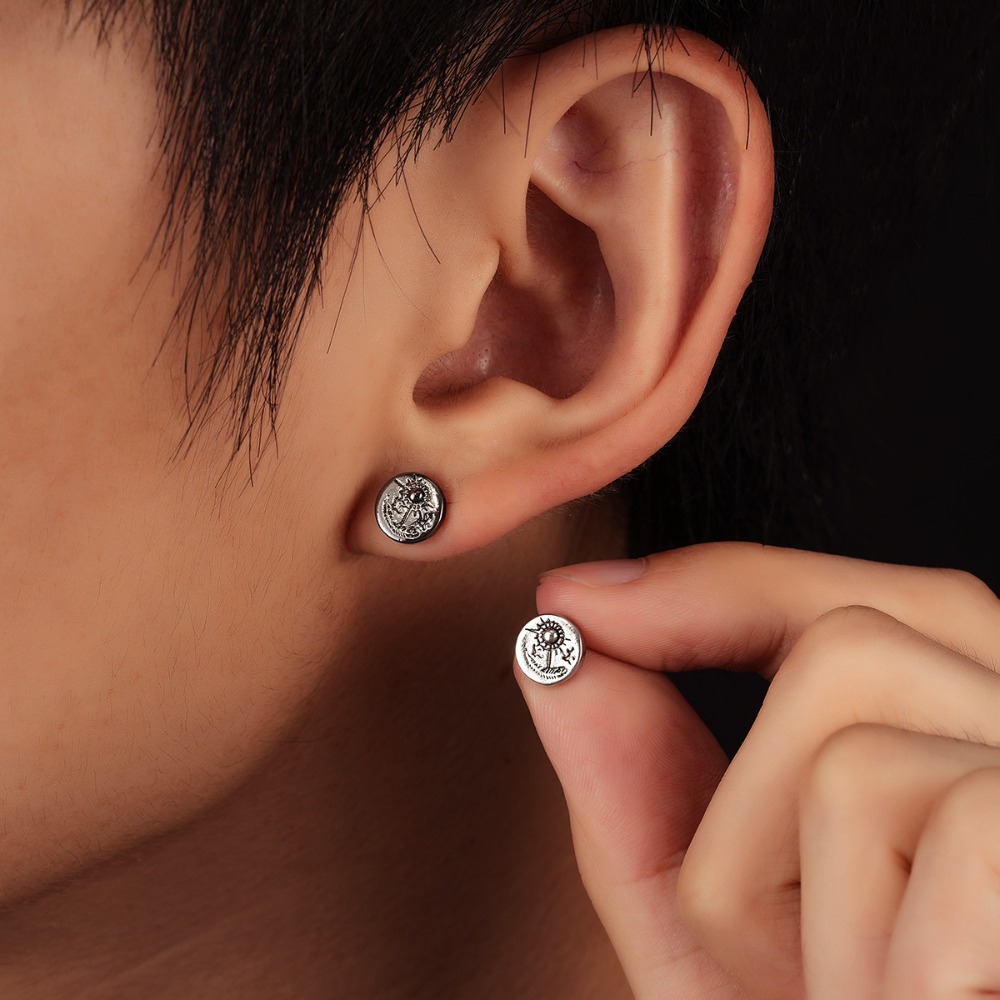 1pair Indian Eagle Stud Earrin - đánh giá và giá Body Jewelry Indian
