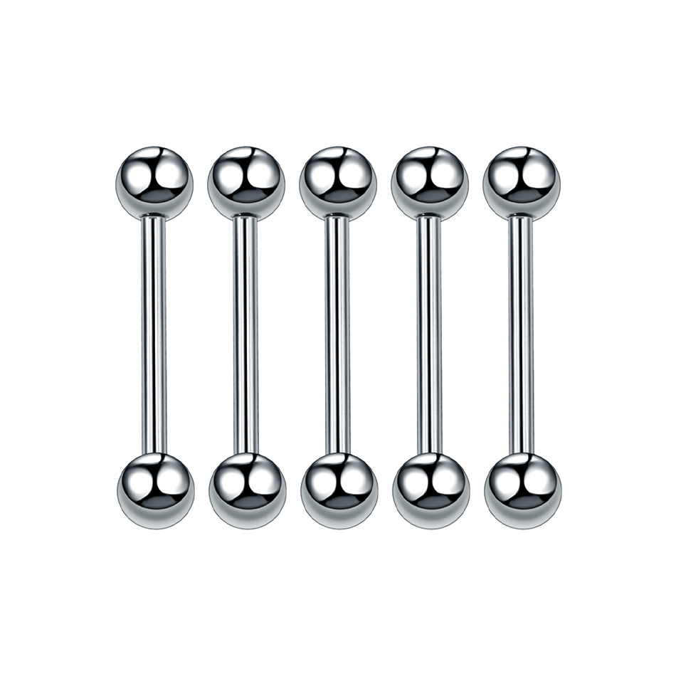 1/5PCS Titanium External Threa - đánh giá và giá Body Jewelry Nipple Rings
