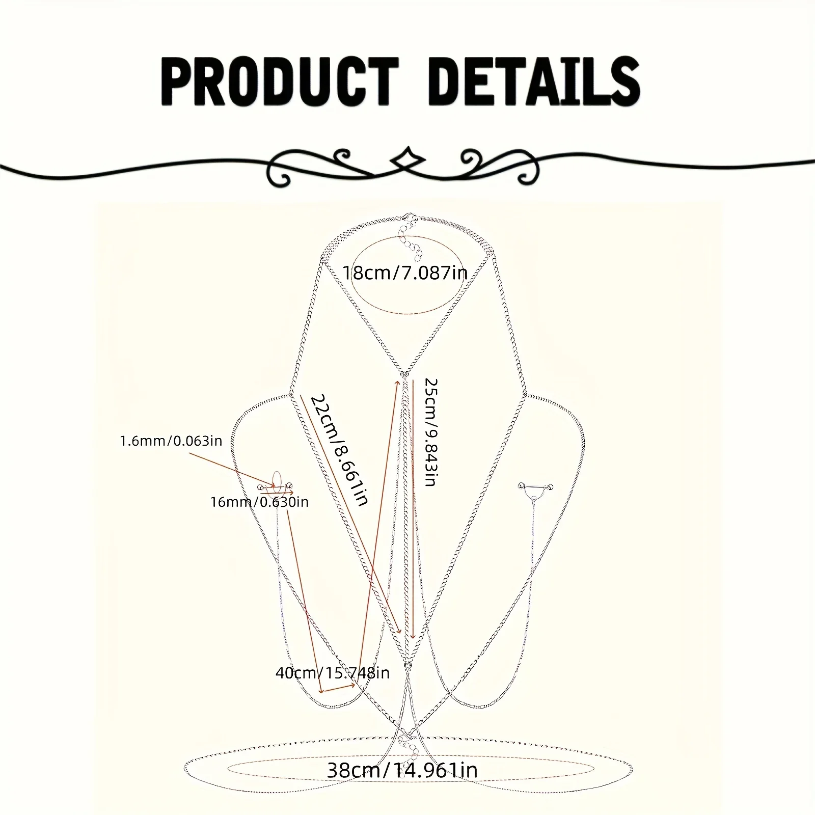 1pc  Elegant & Sexy Body Chain - đánh giá và giá Body Jewelry Nipple Rings