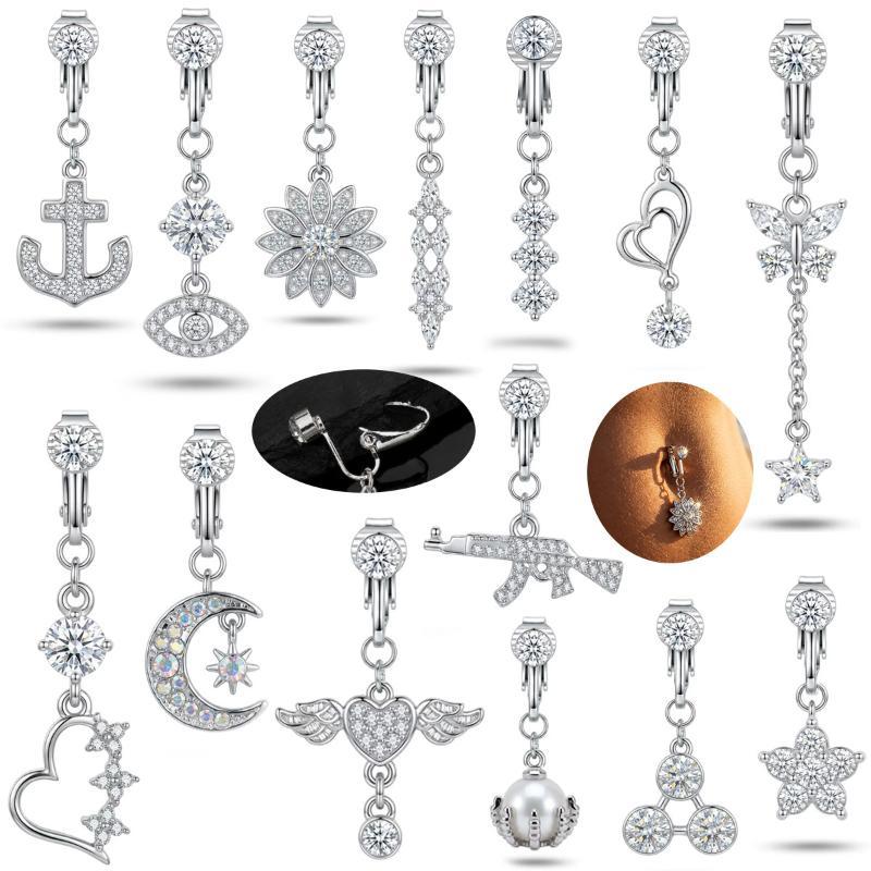 1Pcs Trendy Angel Belly Button - đánh giá và giá Body Jewelry Belly Button Rings