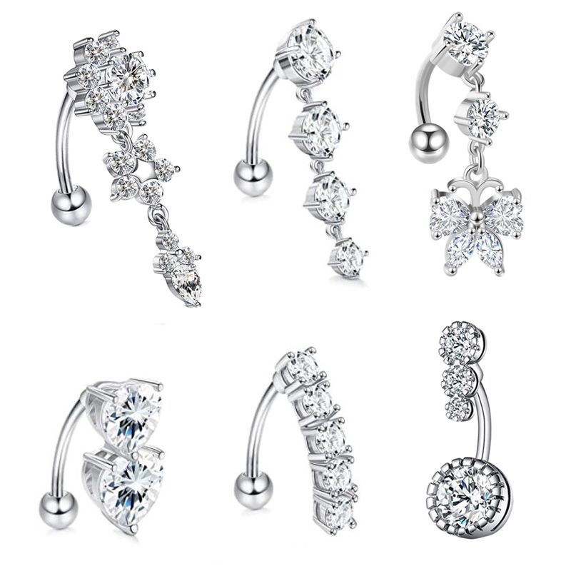 Belly Button Ring Dangle Belly - đánh giá và giá Body Jewelry Belly Button Rings