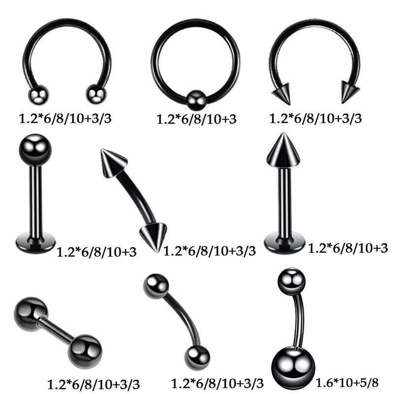 42 Cái/bộ Phòng Thân Dụng Cụ X - đánh giá và giá Body Jewelry Nipple Rings