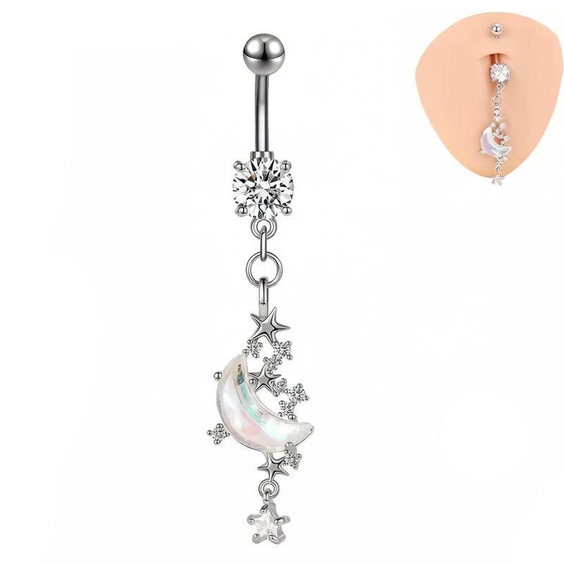 Colorful Y2K Stainless Steel Z - đánh giá và giá Body Jewelry Belly Button Rings