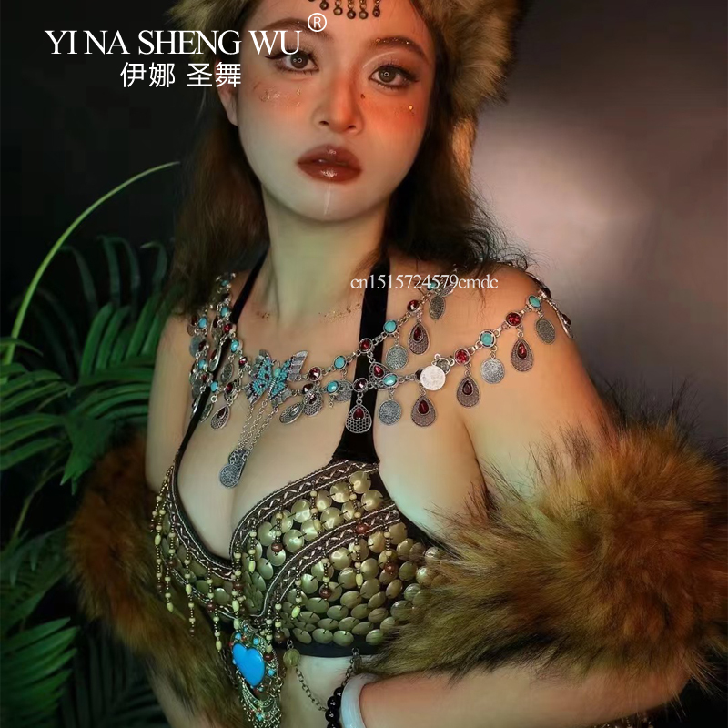 Vintage Alloy Coins Long Tasse - đánh giá và giá Body Jewelry Indian