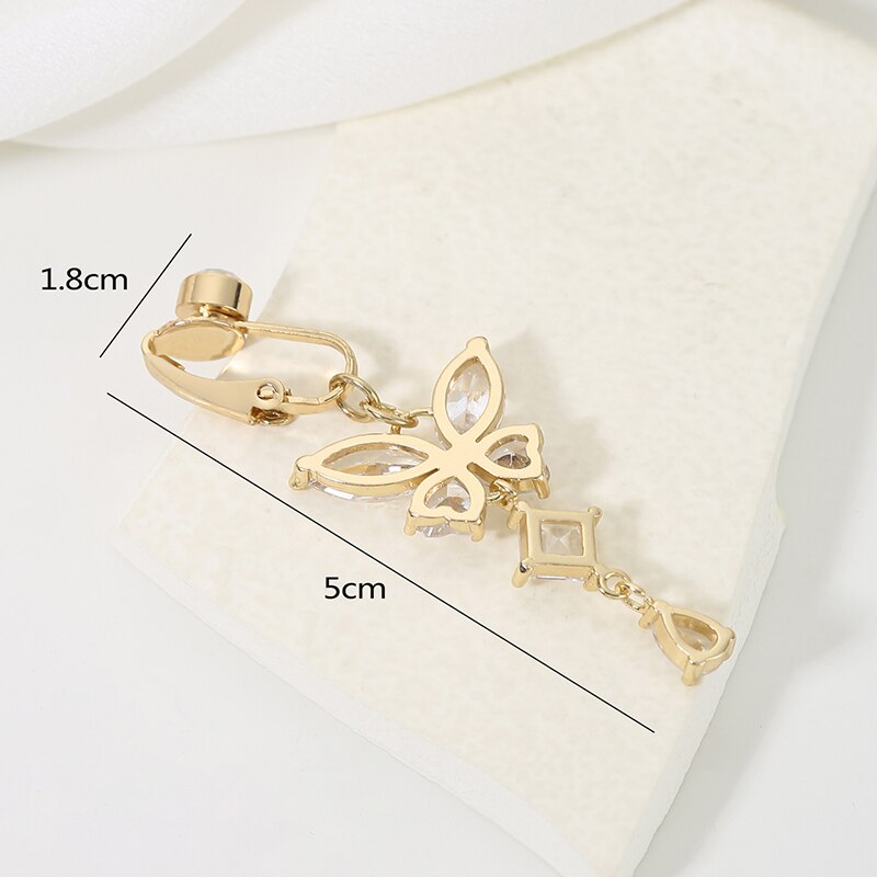 Clip On Belly Button Ring Butt - đánh giá và giá Body Jewelry Belly Button Rings