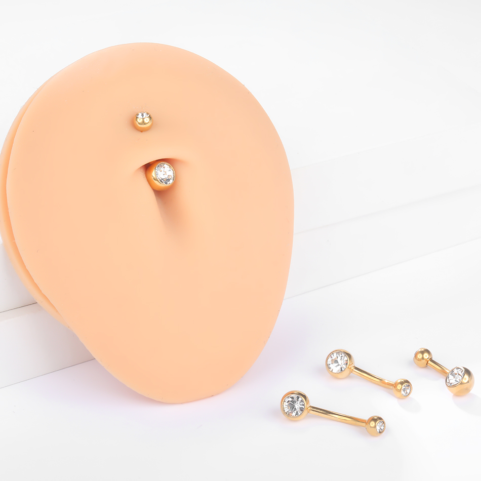 1Pc G23 Titanium Belly Button  - đánh giá và giá Belly Bar Titanium