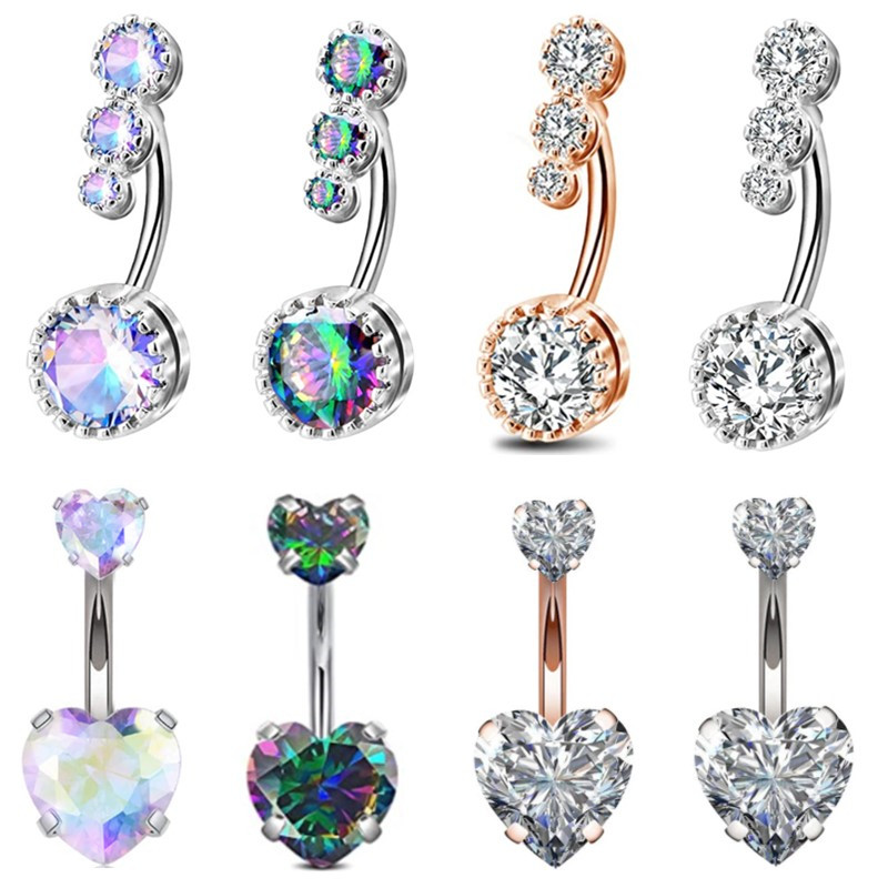 1 Chiếc Phẫu Thuật Thép Ab Pha - đánh giá và giá Belly Bar Titanium