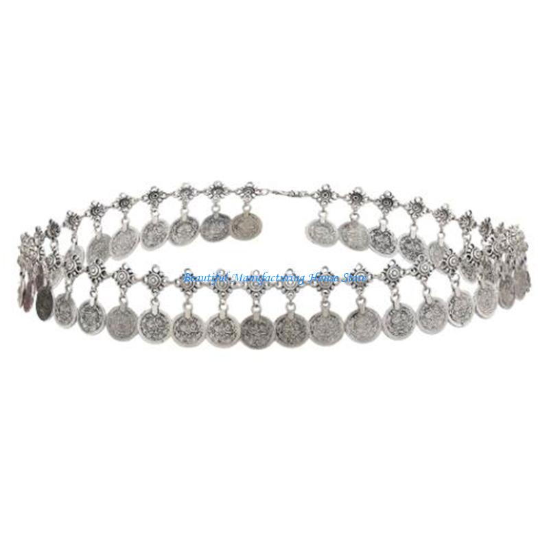 E56A Coin Belly Chain Dance Dr - đánh giá và giá Body Jewelry Indian