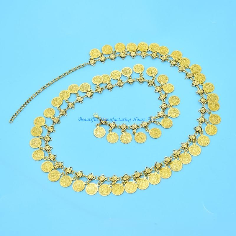 E56A Coin Belly Chain Dance Dr - đánh giá và giá Body Jewelry Indian