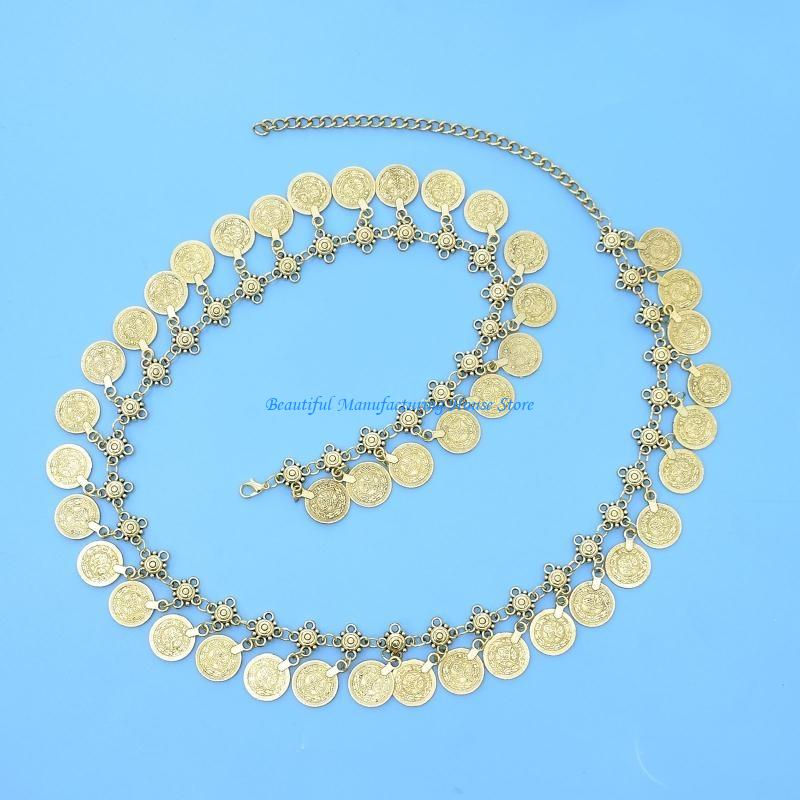 E56A Coin Belly Chain Dance Dr - đánh giá và giá Body Jewelry Indian