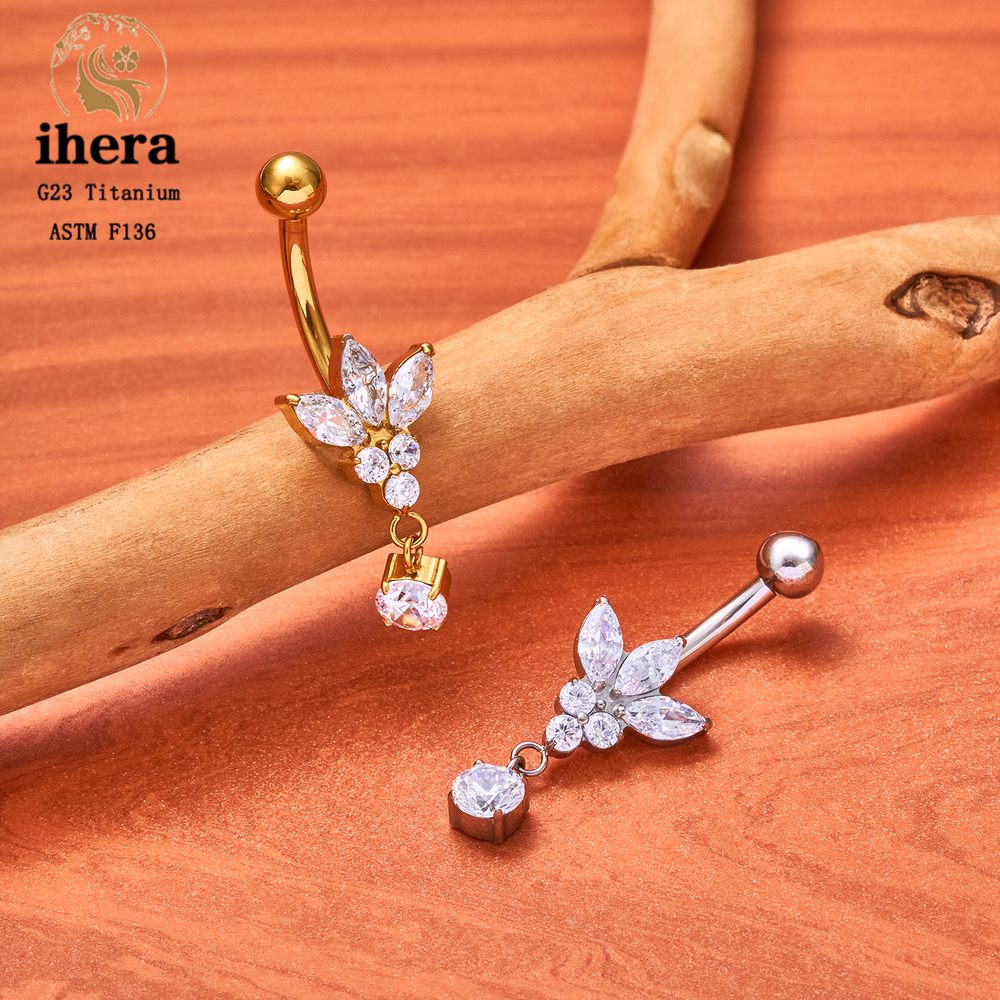 ASTM F136 Titanium 14G Teardro - đánh giá và giá Belly Bar Titanium