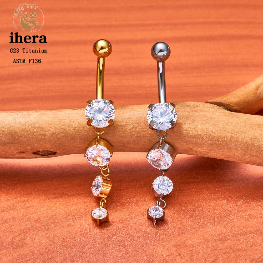 ASTM F136 Titanium 14G Teardro - đánh giá và giá Belly Bar Titanium