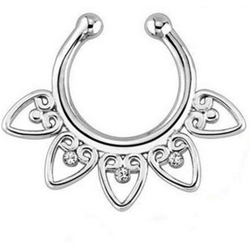 Ấn Độ Pha Lê Snag Ở Mũi Cho Ph - đánh giá và giá Body Jewelry Indian