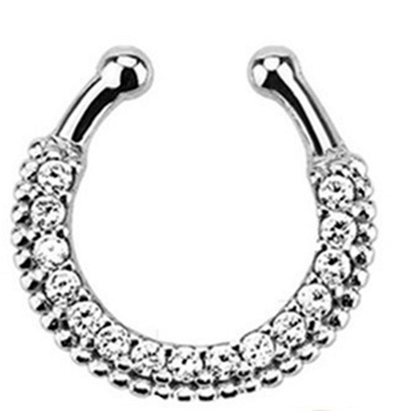 Ấn Độ Pha Lê Snag Ở Mũi Cho Ph - đánh giá và giá Body Jewelry Indian