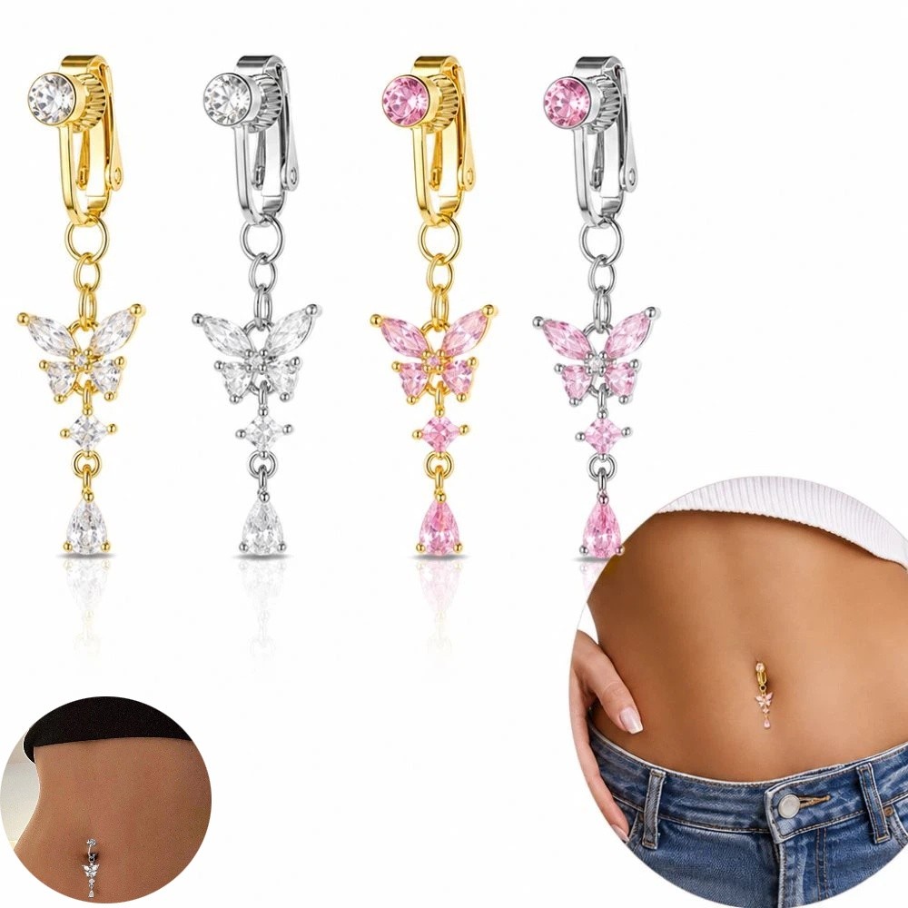 Clip on Belly Button Body Jewe - đánh giá và giá Body Jewelry Belly Button Rings