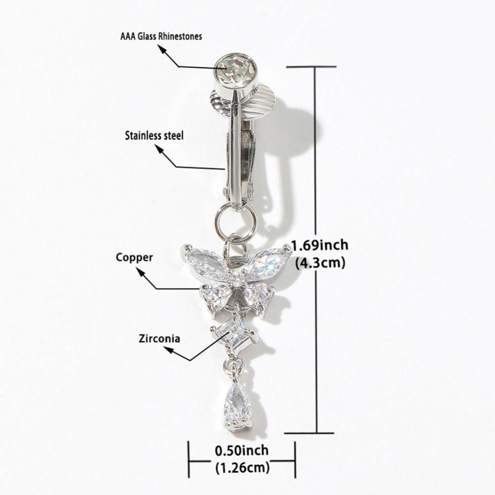 Clip on Belly Button Body Jewe - đánh giá và giá Body Jewelry Belly Button Rings
