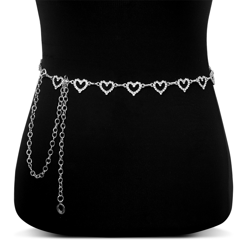 Fashion Rhinestone Heart Waist - đánh giá và giá Body Jewelry In Bulk