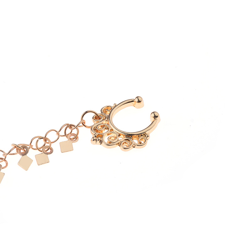 Mũi Dây Chuyền Nhẫn, Treo Đĩa  - đánh giá và giá Body Jewelry Indian