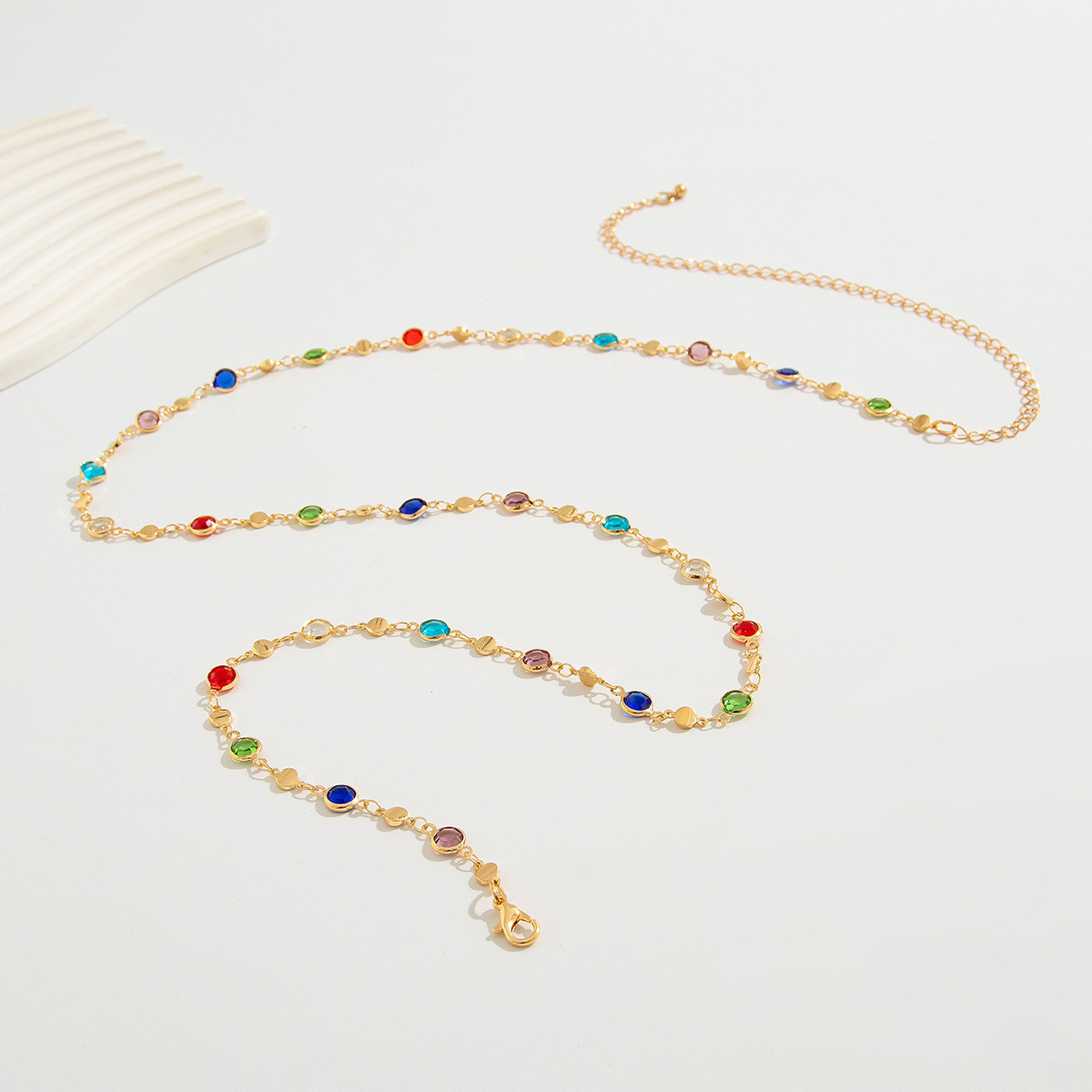 Simple Colorful Geometric Crys - đánh giá và giá Body Jewelry In Bulk