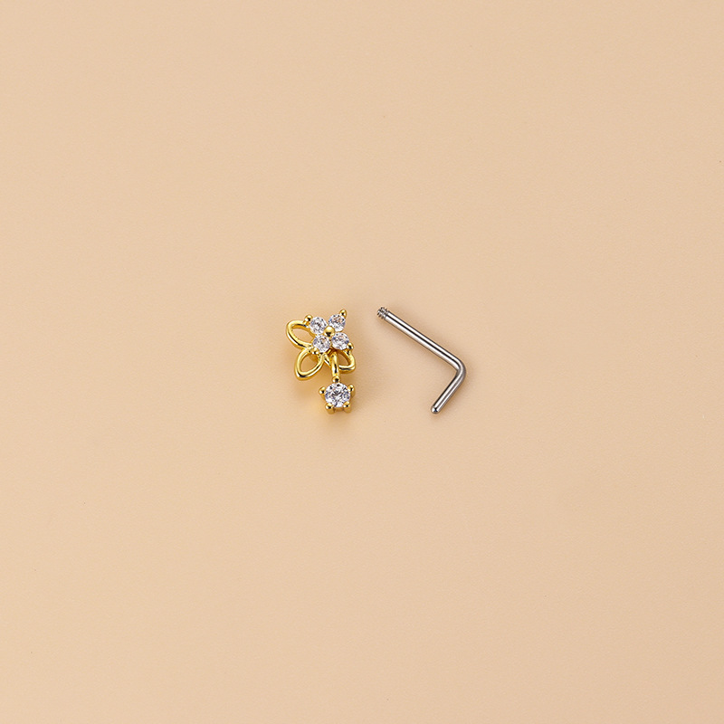 1PC 20G 316L Phẫu Thuật Thép K - đánh giá và giá Body Jewelry Indian