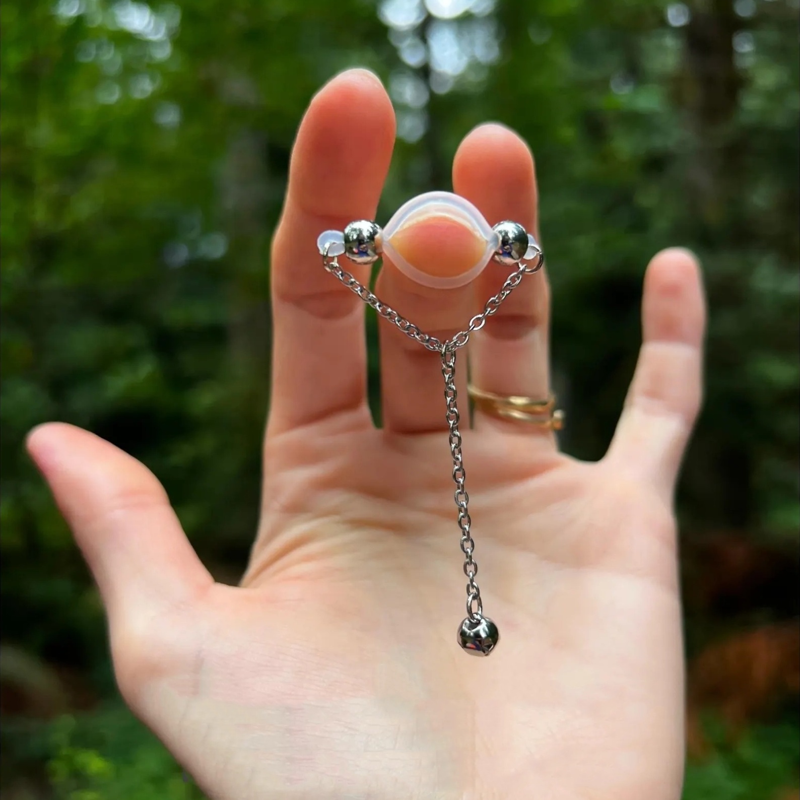 1 Pair Adjustable Fake Nipple  - đánh giá và giá Body Jewelry Nipple Rings