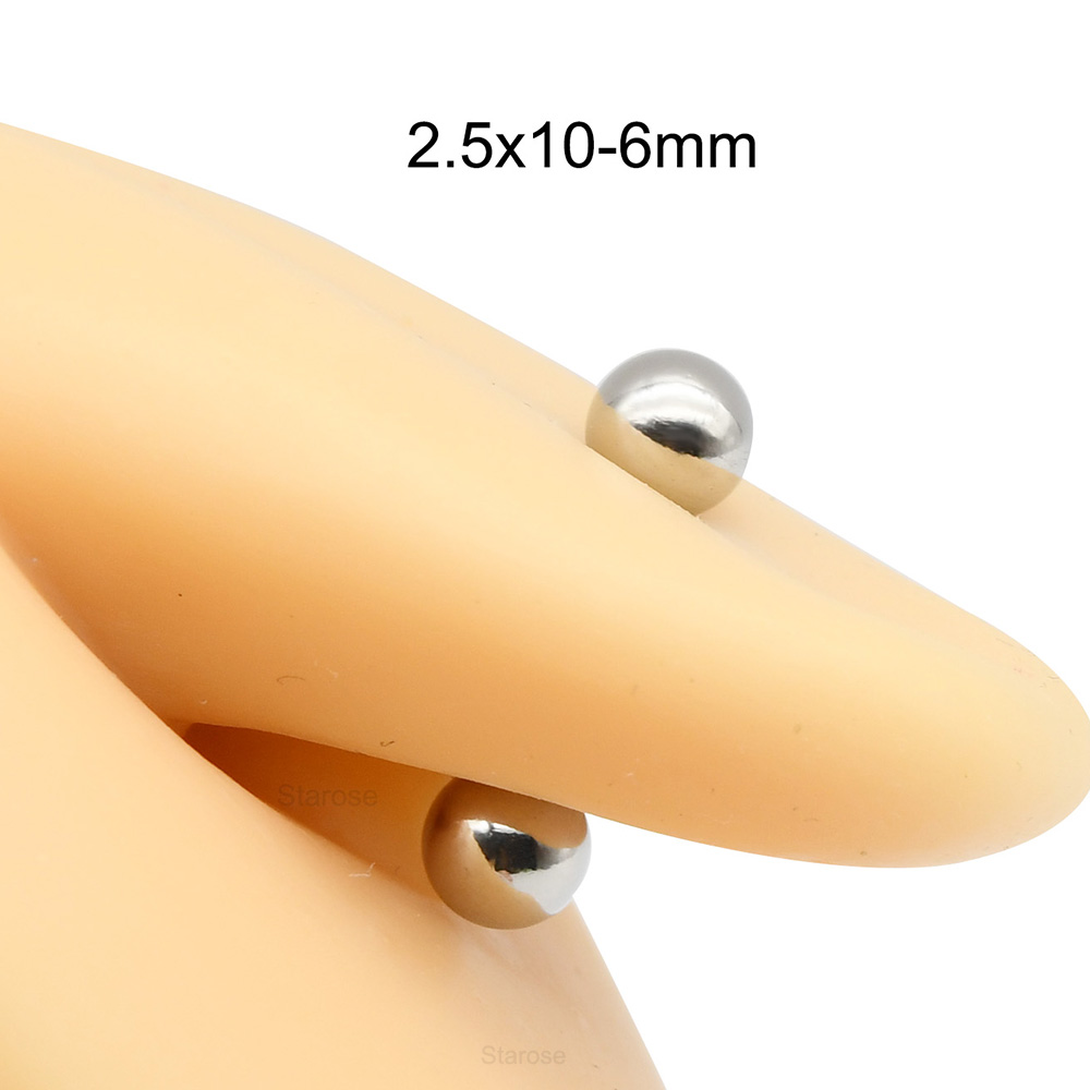 1Pc 12G-00G Stainless Steel St - đánh giá và giá Body Jewelry Nipple Rings