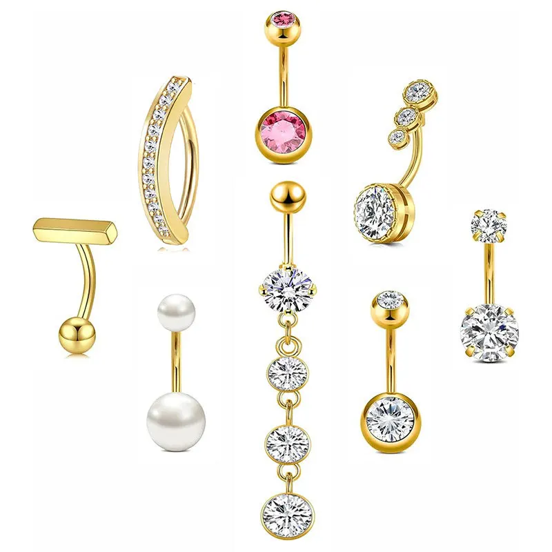 1pc Belly Chain Belly Button R - đánh giá và giá Body Jewelry Belly Button Rings
