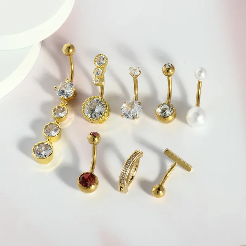 1pc Belly Chain Belly Button R - đánh giá và giá Body Jewelry Belly Button Rings