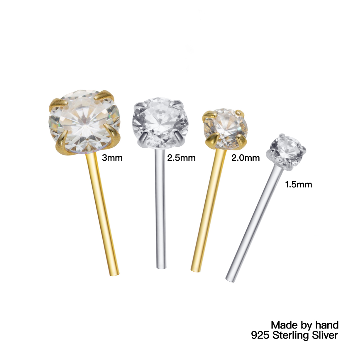 36 Cái/gói Nữ Bạc 925 Đính Đá  - đánh giá và giá Body Jewelry Indian
