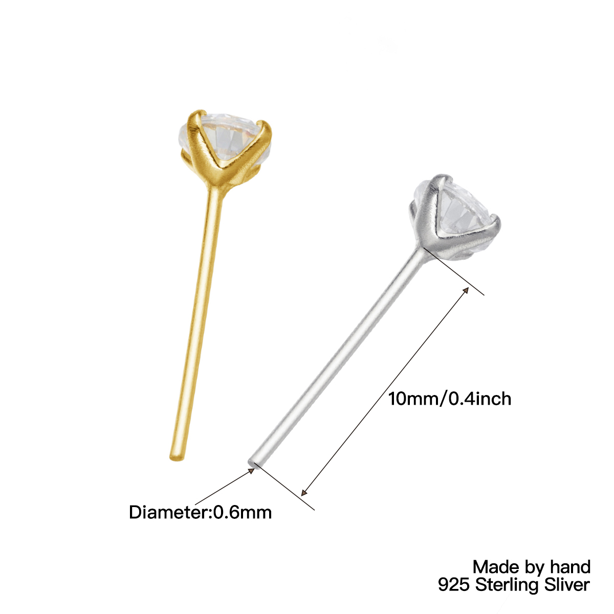 36 Cái/gói Nữ Bạc 925 Đính Đá  - đánh giá và giá Body Jewelry Indian