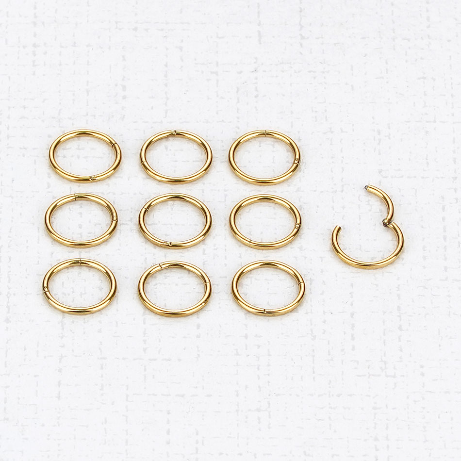 1 cái G23 Titanium Bản Lề Segm - đánh giá và giá Body Jewelry Nipple Rings