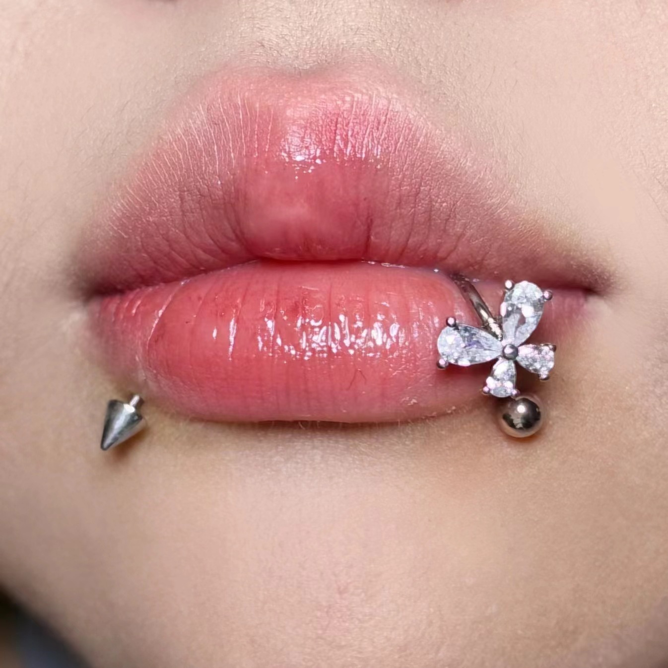 ASTM F136 Titanium Butterfly L - đánh giá và giá Body Jewelry Lip Ring