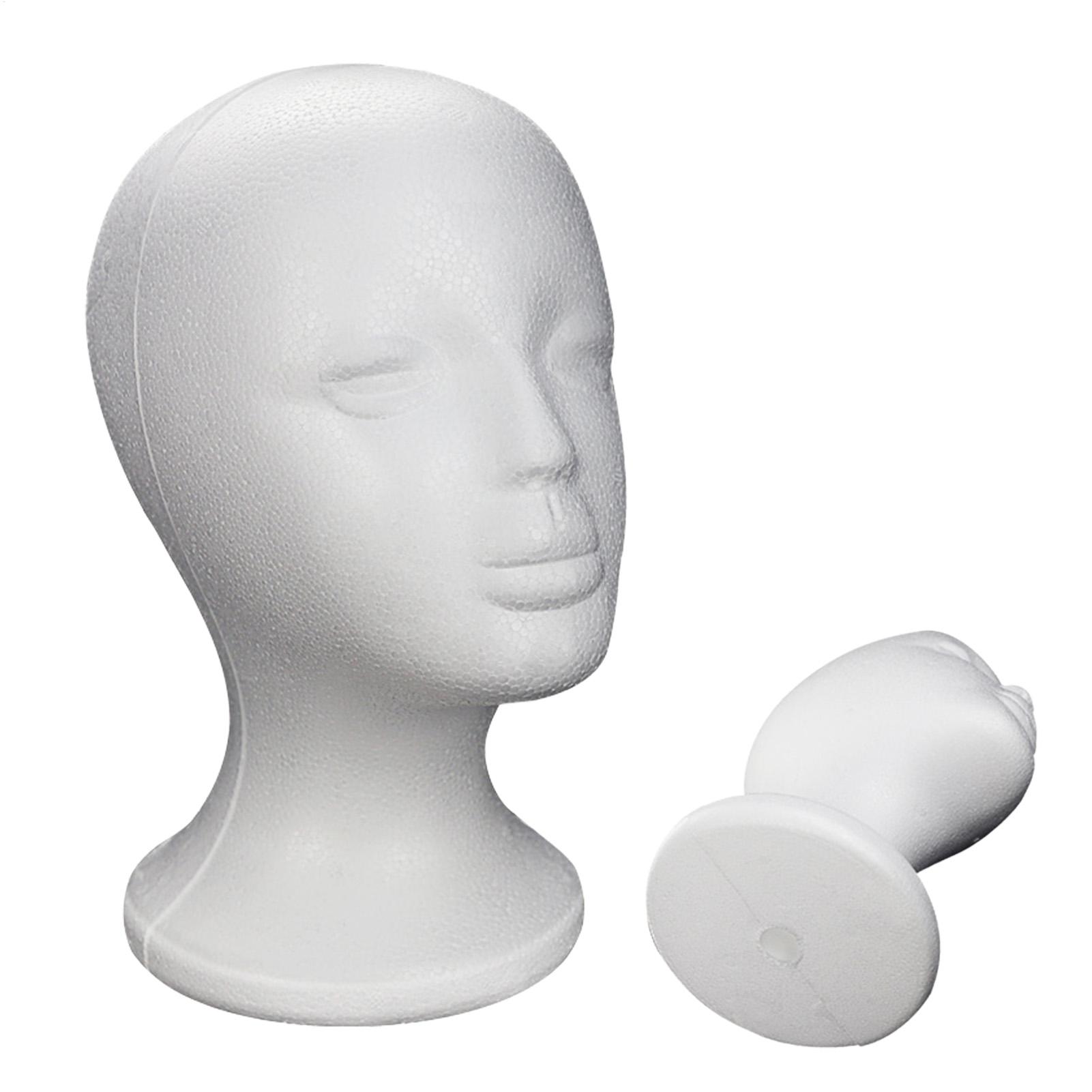 Foam Mannequin Head Female Mod - đánh giá và giá Body Jewelry Display Case