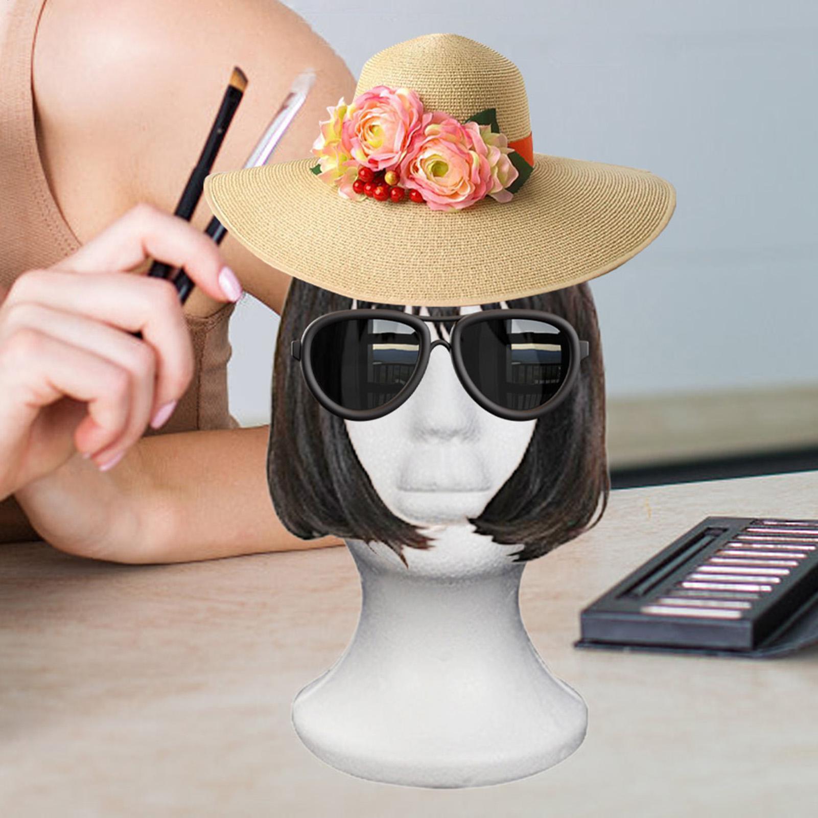 Foam Mannequin Head Female Mod - đánh giá và giá Body Jewelry Display Case