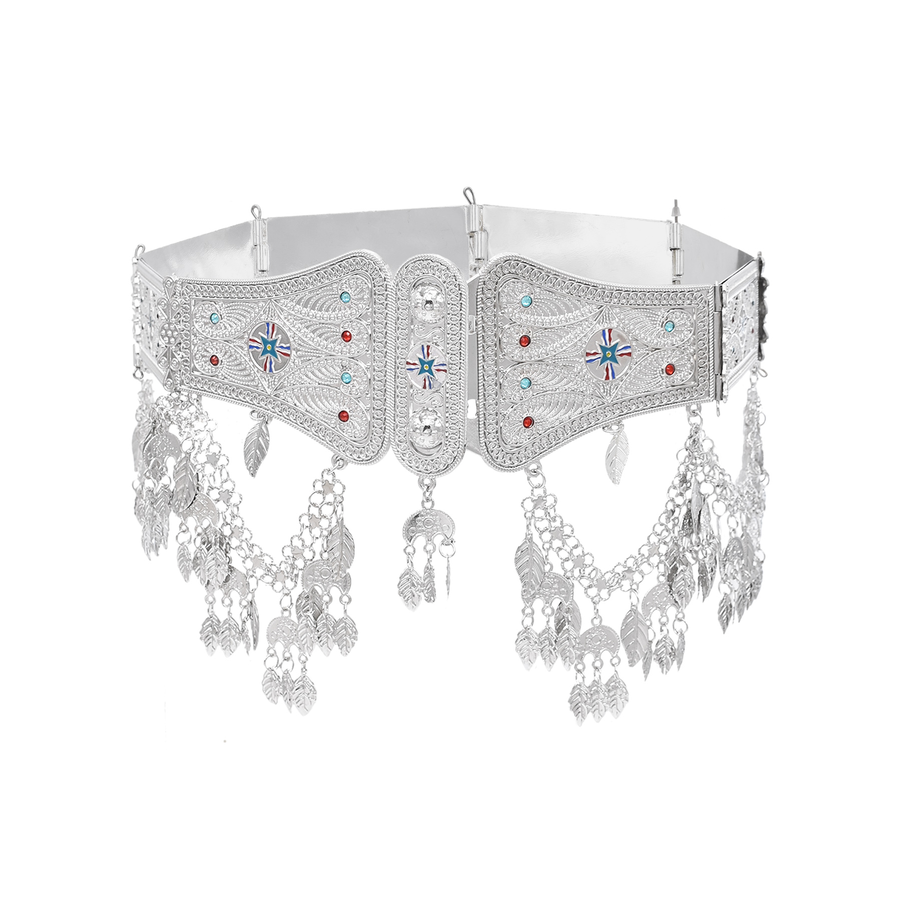 Mạ Bạc Maroc Caftan Dây Trái T - đánh giá và giá Body Jewelry Indian