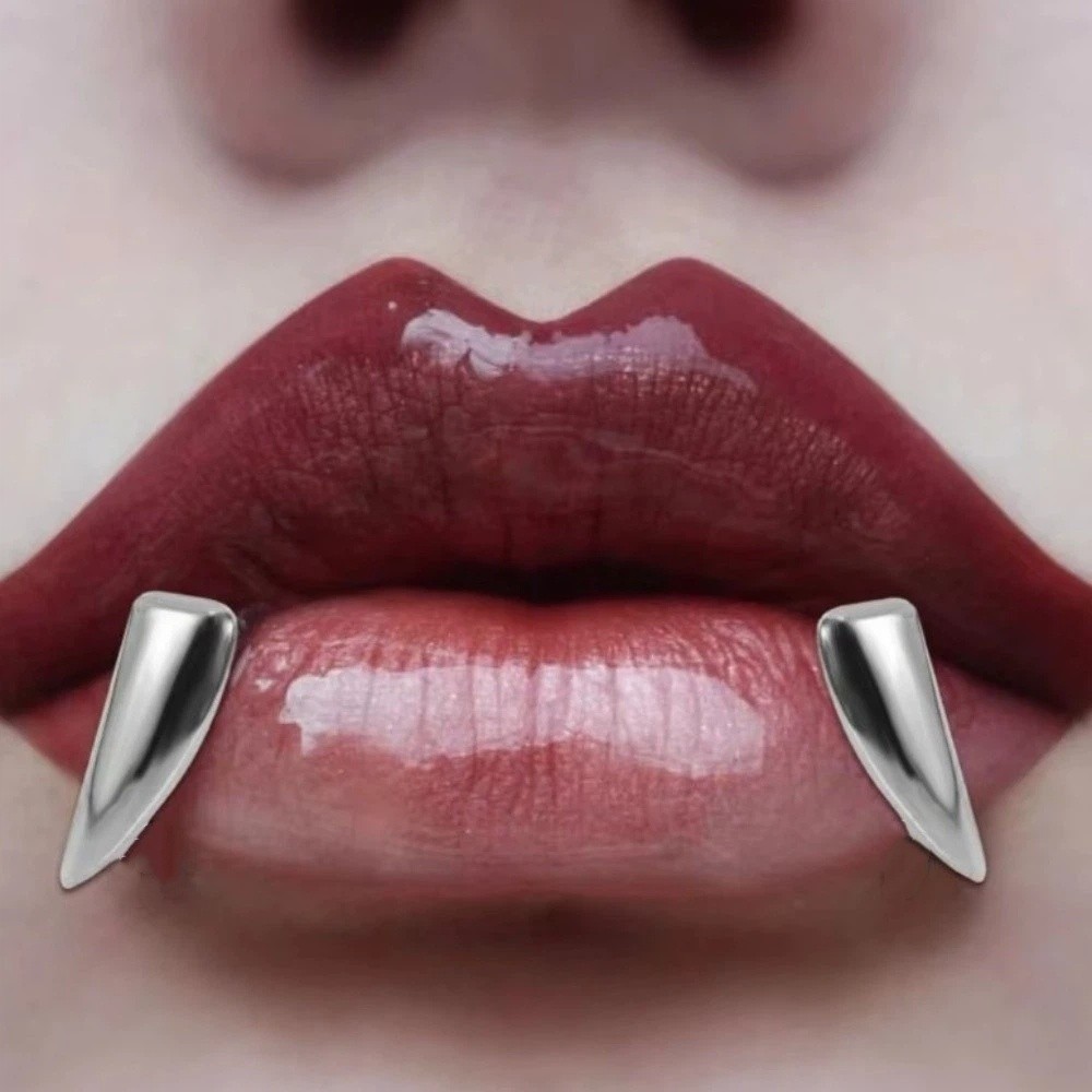 2PCS/Set Exaggerated Fake Lip  - đánh giá và giá Body Jewelry Lip Ring