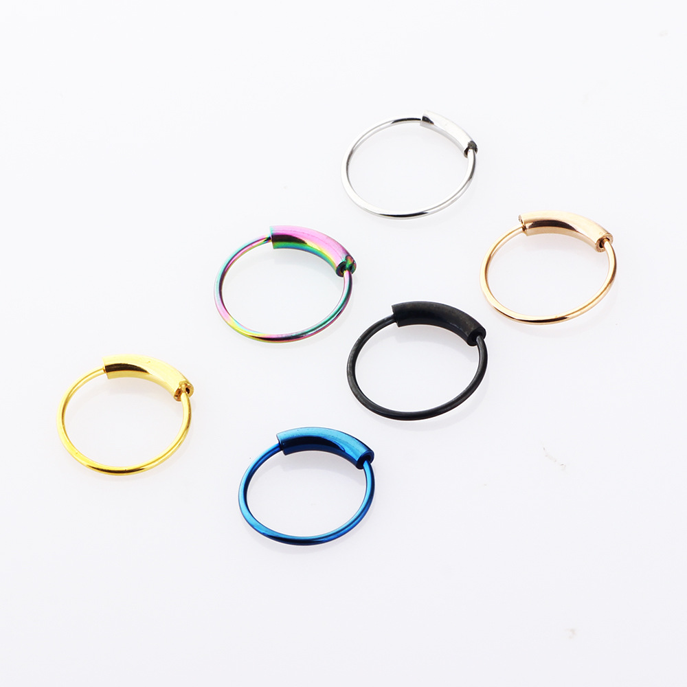 3pcs/lot 316L Surgical Steel S - đánh giá và giá Body Jewelry Lip Ring