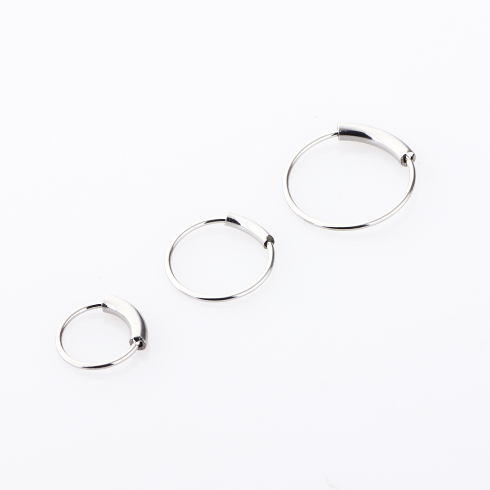 3pcs/lot 316L Surgical Steel S - đánh giá và giá Body Jewelry Lip Ring