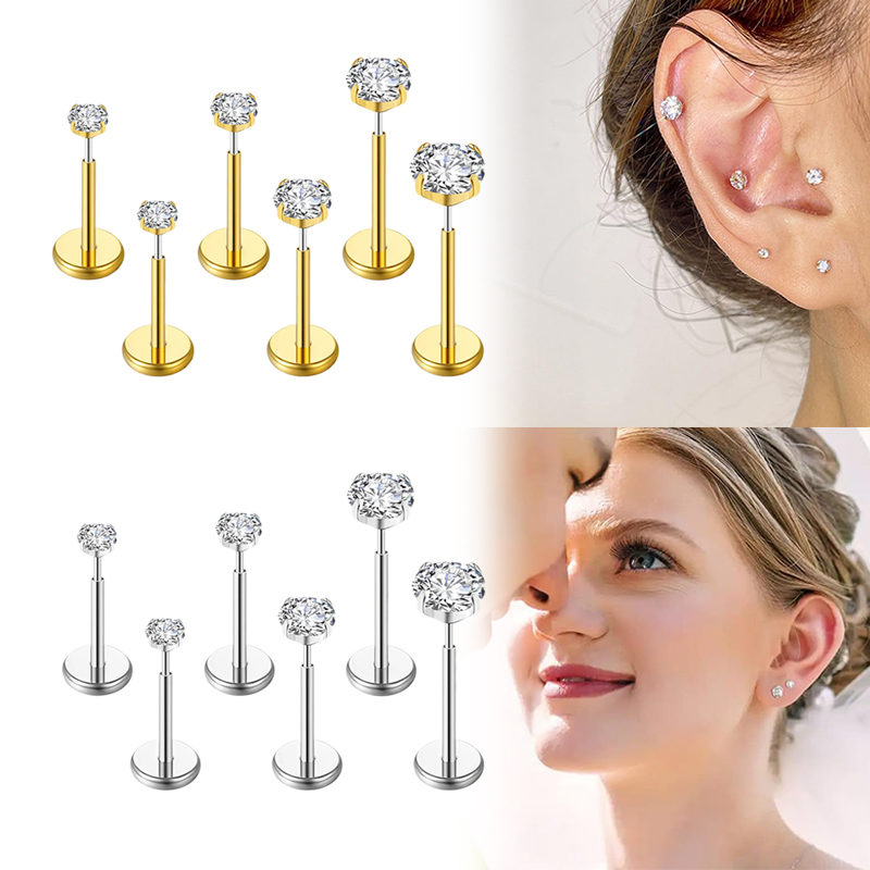 20G/18G/16G Surgical Stainless - đánh giá và giá Body Jewelry Lip Ring